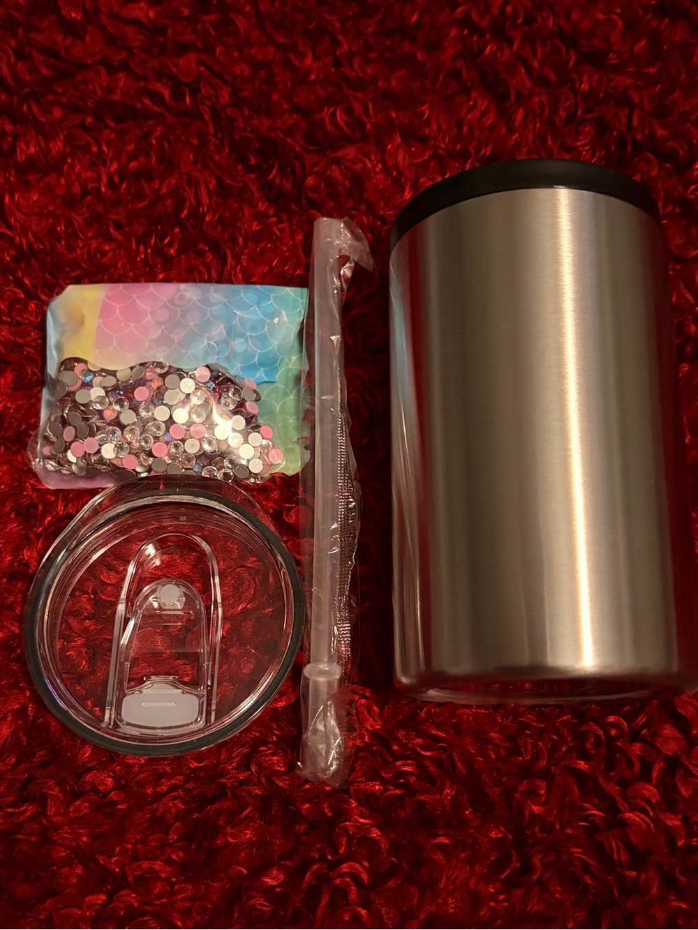 DIY Rhinestone can koozie kit